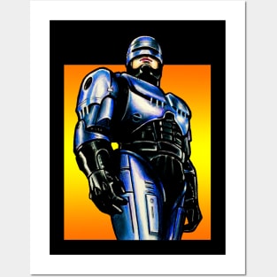 robot cop Posters and Art